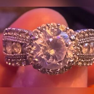 QVC Elegant Sterling Silver Women's Ring 💍